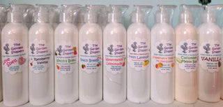 Goat milk and honey lotion by The Garden Soapery - natural moisturizer for skin