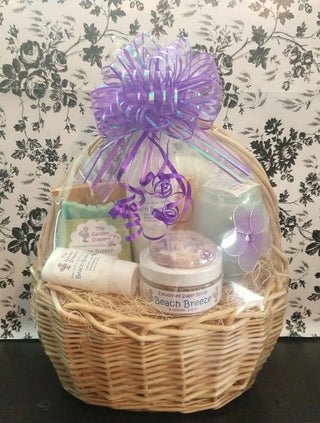 Large build your own gift basket by The Garden Soapery - handmade body care gift set